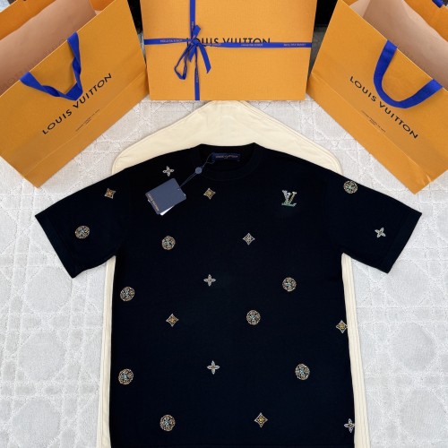 [A알] 루이비통 티셔츠 LV 플라워 모티프 크루넥
