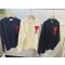 [탑아] 아미 스웨터 오버사이즈 빅 하트 로고 인타르시아 3Color