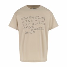 [Y] 메종 마르지엘라 티셔츠 넘버스 모티프 2Color