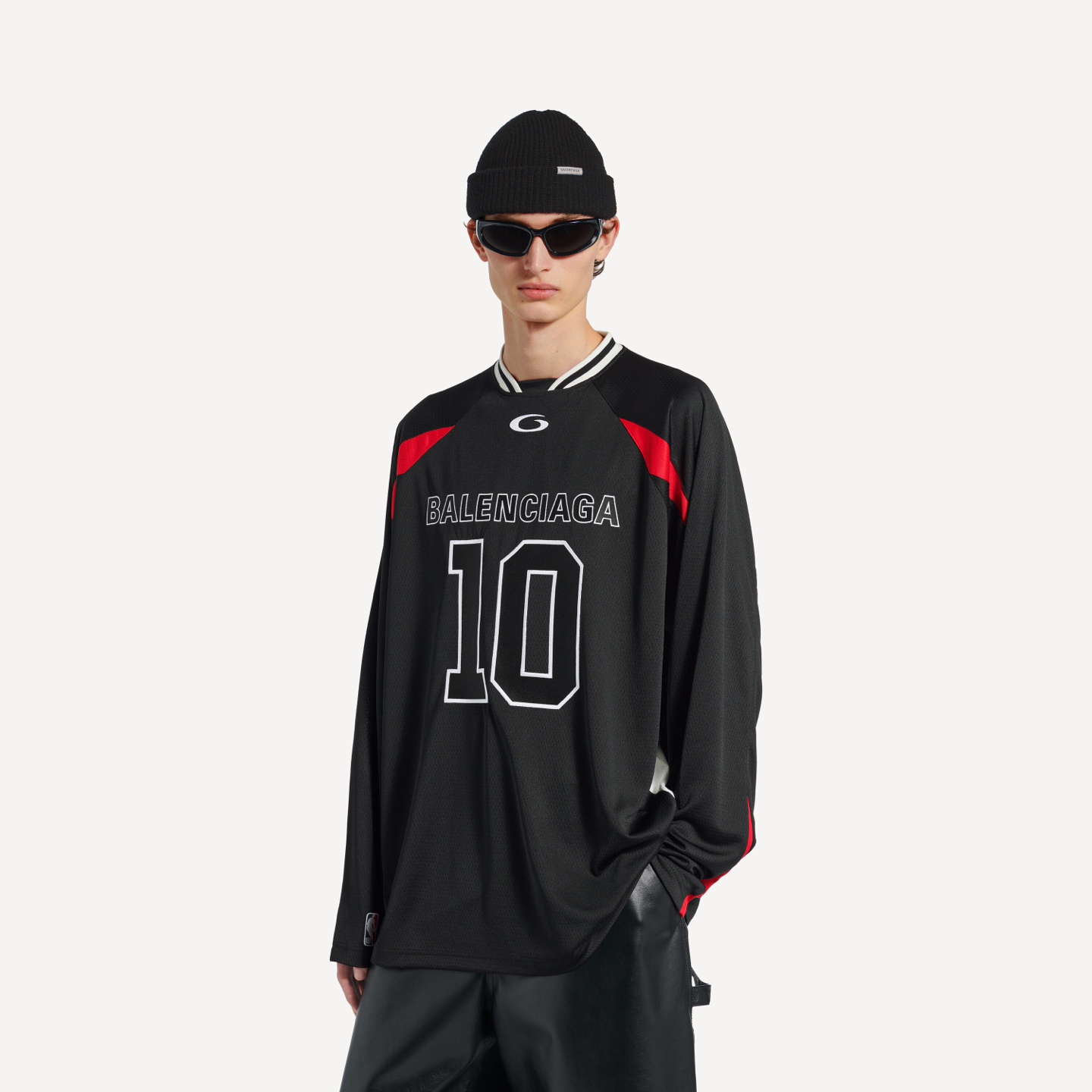 [GTR] 발렌시아가 x NBA 콜라보레이션 롱 슬리브 오버사이즈 2Color