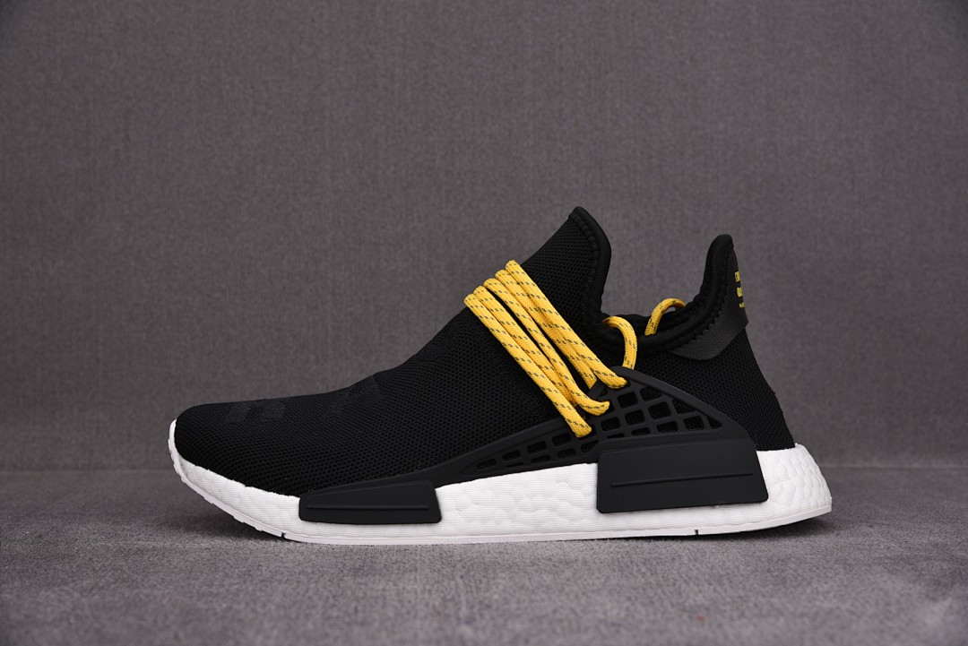 [OWF공장 남여공용] 아디다스 x 퍼렐 윌리엄스 Hu NMD 휴먼 스피시즈 블랙 BB3068