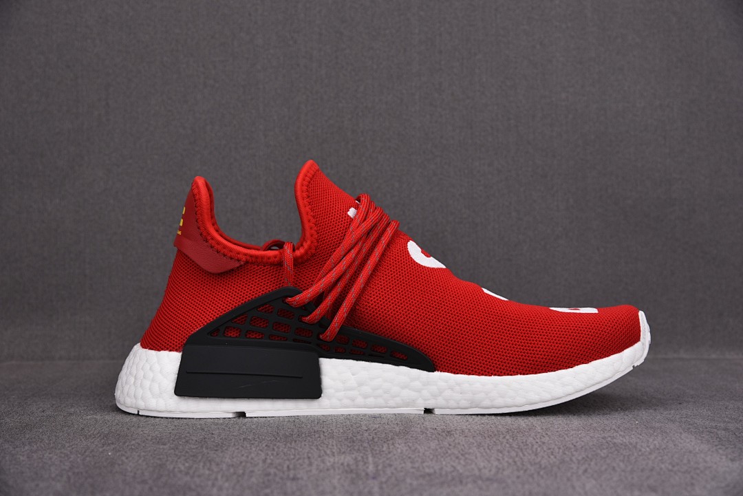 [OWF공장 남여공용] 아디다스 x 퍼렐 윌리엄스 Hu NMD 레드 BB0616