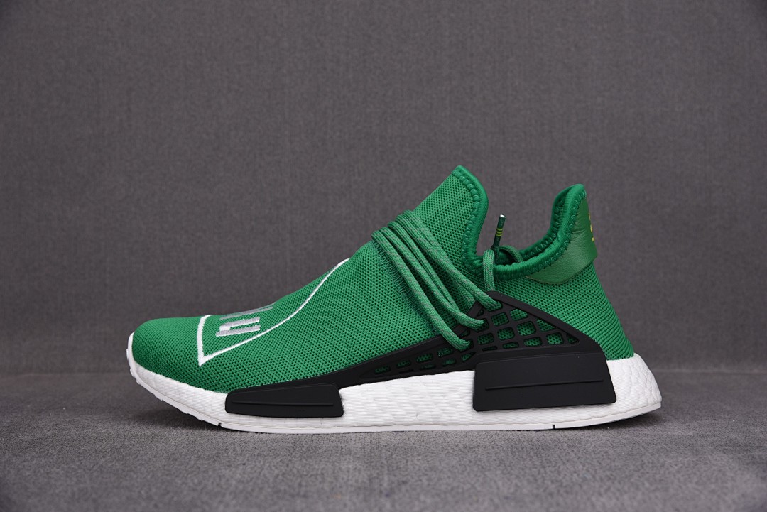 [OWF공장 남여공용] 아디다스 x 퍼렐 윌리엄스 Hu NMD 그린 BB0620