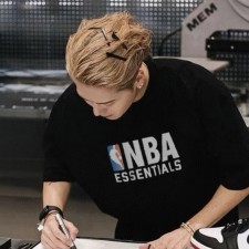 [GTR] 피어오브갓 에센셜 x NBA 티셔츠 2Color