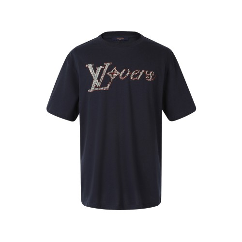 [Y] 루이비통 티셔츠 LV Vers 시그니처 비즈 2Color