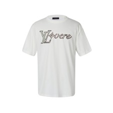 [Y] 루이비통 티셔츠 LV Vers 시그니처 비즈 2Color