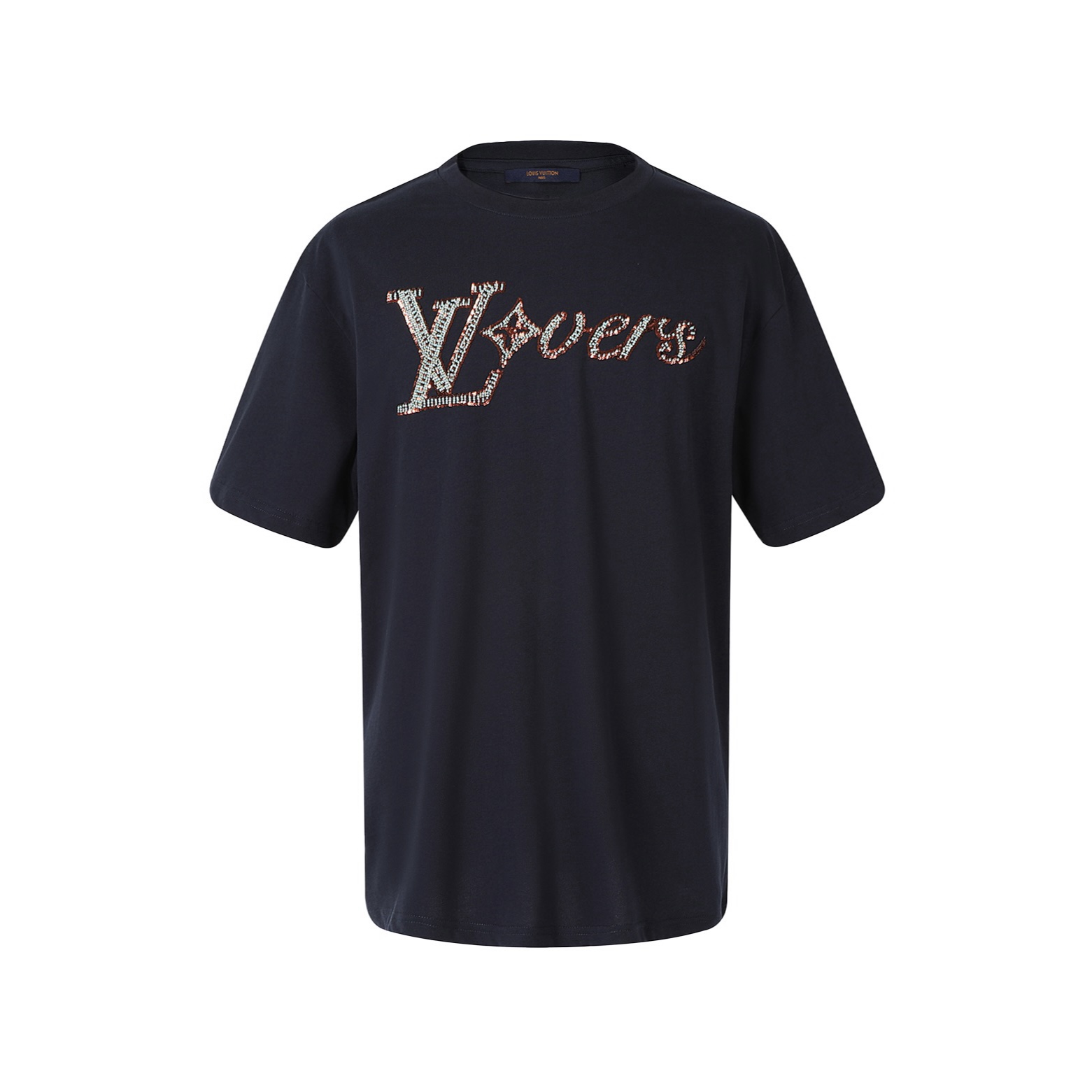 [Y] 루이비통 티셔츠 LV Vers 시그니처 비즈 2Color