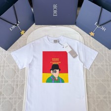 [A알] 디올 티셔츠 북 커버 프린트 릴렉스 핏