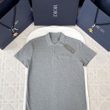 [A알] 디올 폴로 티셔츠 로고 자수 포켓 2Color