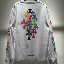 [벳피셜] 크롬하츠 롱 슬리브 멀티 컬러 크로스 세메터리 2Color