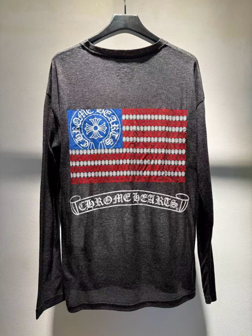 [벳피셜] 크롬하츠 롱 슬리브 아메리카플래그 써멀