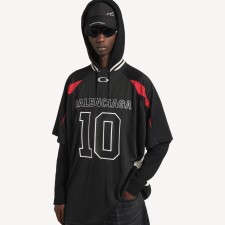 [Y] 발렌시아가 x NBA 콜라보레이션 티셔츠 오버사이즈 2Color