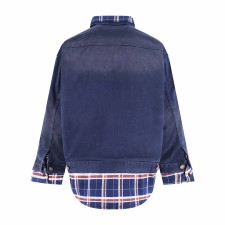 [Y] 발렌시아가 셔츠 자켓 레이어드 패치