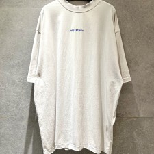 [계단] 발렌시아가 티셔츠 로고 크루넥