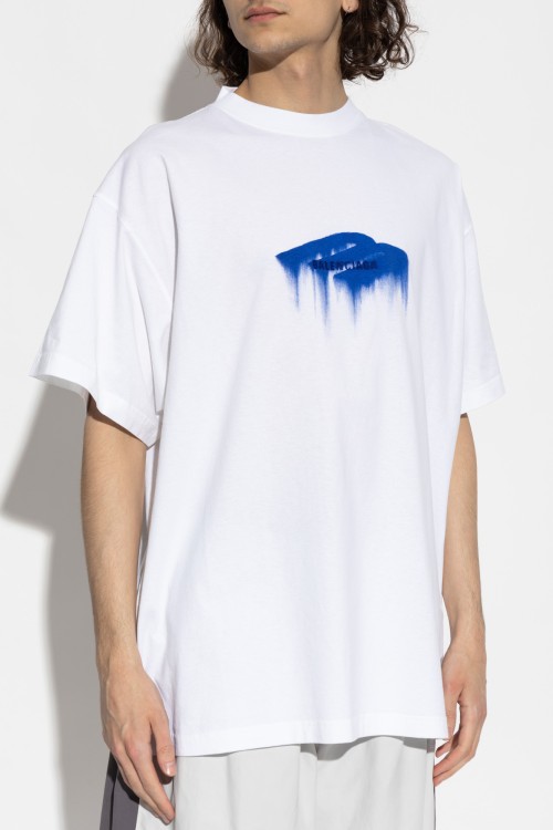 [계단] 발렌시아가 티셔츠 웻 브러시 2Color