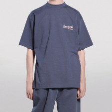 [계단] 발렌시아가 티셔츠 폴리티컬 캠페인 라지 핏
