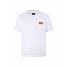 [Y] 펜디 티셔츠 포켓 가죽 패치 2Color