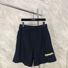 [GTR] 발렌시아가 숏팬츠 스프레이 그래피티 로고 2Color