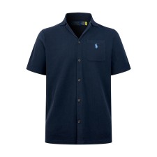 [Y] 폴로 랄프로렌 반팔 셔츠 메시 니트 블렌드 2Color