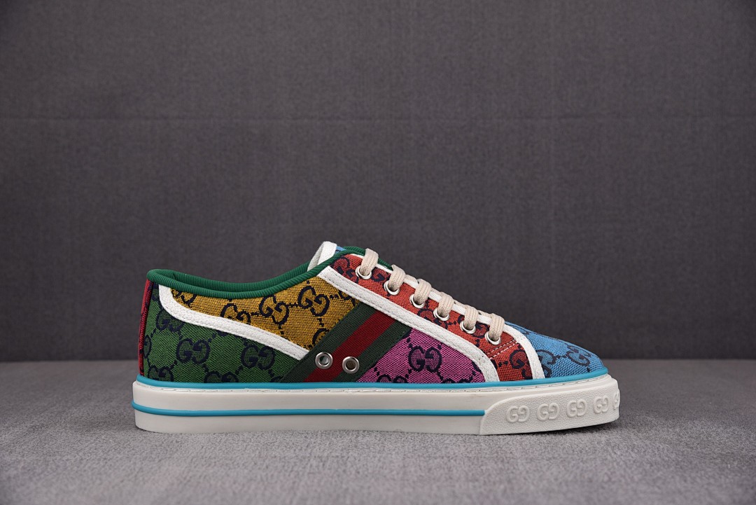 [ZG공장 남여공용] 구찌 테니스 1977 스니커즈 웹 스트라이프 멀티