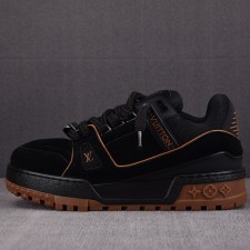 [ZG공장 남여공용] 루이비통 LV 트레이너 맥시 스니커즈 블랙