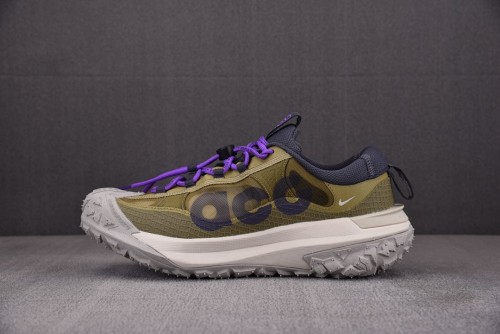 [남여공용 신발] 나이키 ACG 마운틴 플라이 2 로우 뉴트럴 올리브 앤 마운틴 그레이프 DV7903-200