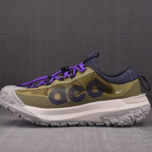 [남여공용 신발] 나이키 ACG 마운틴 플라이 2 로우 뉴트럴 올리브 앤 마운틴 그레이프 DV7903-200