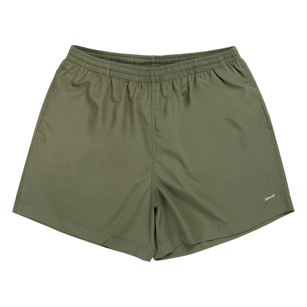 [세나] JJJ자운드 스윔 숏팬츠 로고 자수 2Color