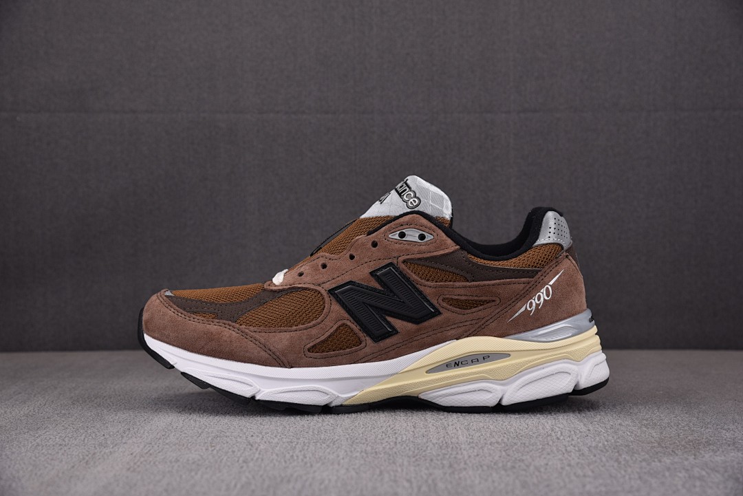 [GOAT공장 남여공용] 뉴발란스 990v3 x JJJ자운드 몬트리올 브라운 M990JB3
