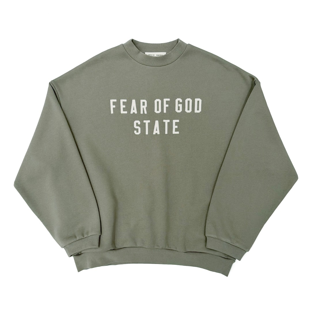 [세나] 피어오브갓 에센셜 스웻셔츠 플리스 크루넥 2Color