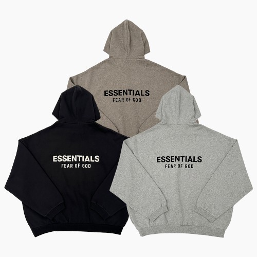[세나] 피어오브갓 에센셜 후드 로고 플리스 3Color