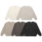 [세나] 피어오브갓 이터널 스웨터 파인 니트 헨리넥 5Color