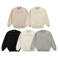 [세나] 피어오브갓 이터널 스웻셔츠 로고 플로킹 5Color