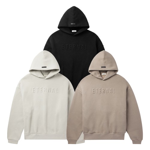 [세나] 피어오브갓 이터널 후드 엠보스드 3Color