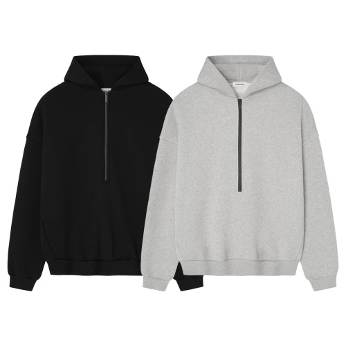 [세나] 피어오브갓 하드 집업 후드 애슬레틱 숄더 실루엣 2Color