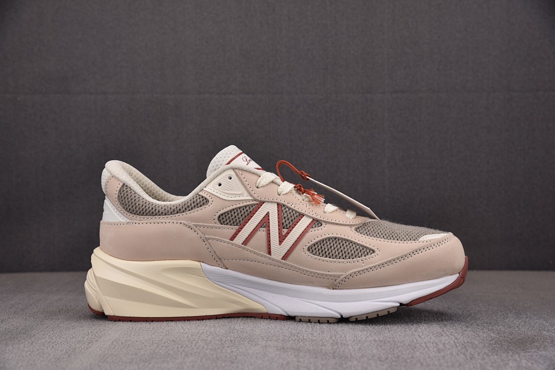[ZH공장 남여공용] 뉴발란스990v6 x 로로피아나 크림 U990LO6